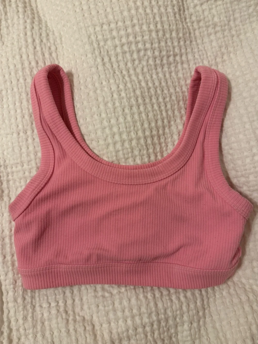 Alo Yoga wellness Sports Bra Macaroon Pink Bra size Small